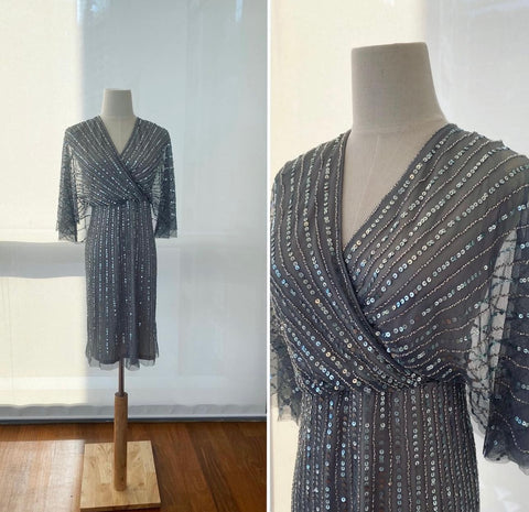 Short Ali Dress in Blue