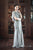 Adela Sequin Dress in Silver - The Formal Affair