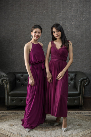 Mila Dress in Cherry