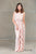 Chai Drape Dress in Pink - The Formal Affair
