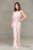 Chai Drape Dress in Pink - The Formal Affair