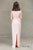 Chai Drape Dress in Pink - The Formal Affair