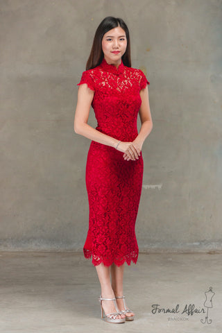 Red Qipao - The Formal Affair