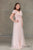 Annabelle Dress in Blush Pink - The Formal Affair 