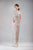 Chai Silver Strapless Dress - The Formal Affair