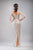 Chai Silver Strapless Dress - The Formal Affair
