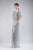 Adeline Sequin Dress in Silver - The Formal Affair