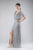 Adeline Sequin Dress in Silver - The Formal Affair