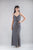 Gilly Dress in grey - The Formal Affair