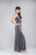 Gilly Dress in grey - The Formal Affair