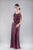 Gilly Dress in Burgundy - The Formal Affair