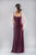 Gilly Dress in Burgundy - The Formal Affair