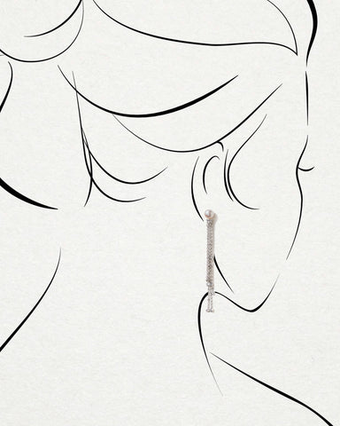 Raindrop Pearl Earrings