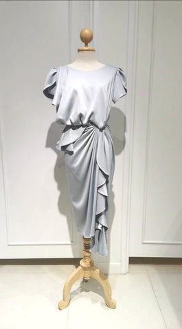 Short Chai Ruffle Silver