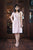 Short Bobbin Dress in Blush - The Formal Affair 