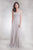Bobbin Halter Dress in Grey - The Formal Affair 