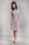 Lisa Lace Dress - Beige - The Formal Affair 