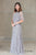 Lily Sequin Dress in Misty Grey - The Formal Affair 