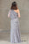 Lily Sequin Dress in Misty Grey - The Formal Affair 