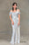 Sabine Dress in Silver - The Formal Affair 
