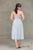 Short Maxi Ballet Dress in Blue - The Formal Affair 