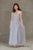 Gisele Dress in Grey - The Formal Affair 