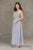 Gisele Dress in Grey - The Formal Affair 