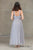 Gisele Dress in Grey - The Formal Affair 