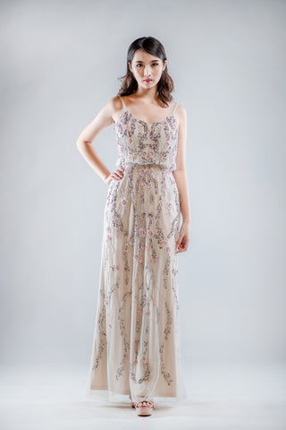 Floral Gilly Dress - The Formal Affair 