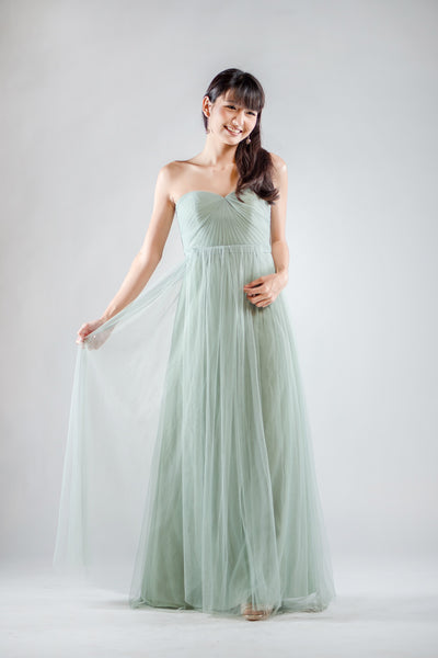 Annabelle Dress in Mint - The Formal Affair 