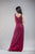 Bena Dress in Burgundy - The Formal Affair 