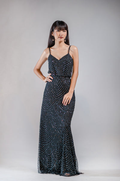 Gilly Dress in Black - The Formal Affair 