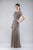 Sansa Dress in Dark Grey - The Formal Affair 