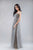 Annabelle Dress in Thunder Grey - The Formal Affair 