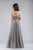 Annabelle Dress in Thunder Grey - The Formal Affair 