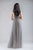 Annabelle Dress in Thunder Grey - The Formal Affair 