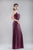 Gilly Dress in Burgundy - The Formal Affair 