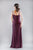 Gilly Dress in Burgundy - The Formal Affair 