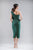 Short Chai Dress in Green - The Formal Affair 