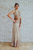 Diane Dress in Rose Gold - The Formal Affair 