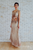 Diane Dress in Rose Gold - The Formal Affair 