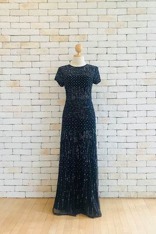 Natasha Dress in Navy