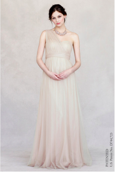 Annabelle Dress in Cashmere - The Formal Affair 
